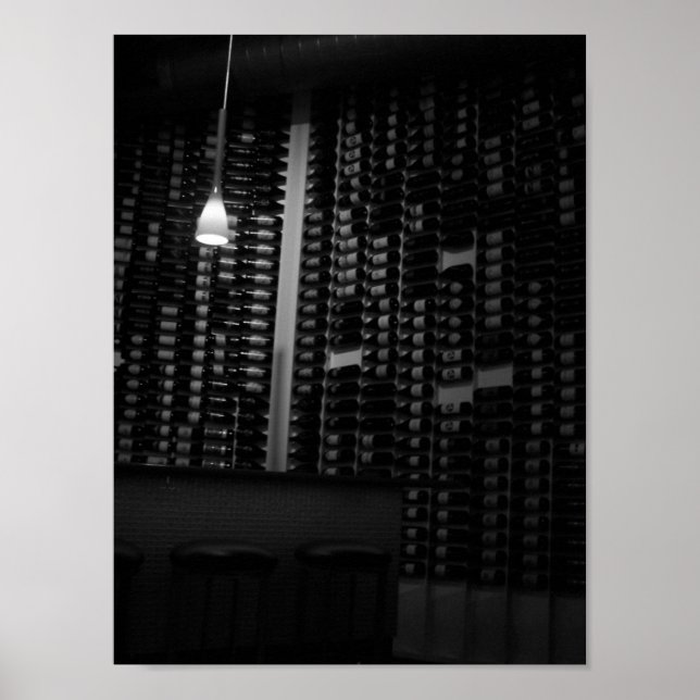 eine Weinmauer Poster (Vorne)