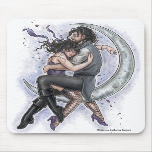 Eine Weisen-Karte zur Mond-romantischen Liebe Mousepad