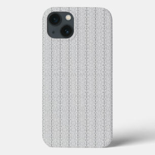 eine weiße und graue Tapete mit einem Muster. Case-Mate iPhone Hülle