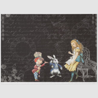 Eine weitere Alice im Wunderland-Serie Design 44 Seidenpapier