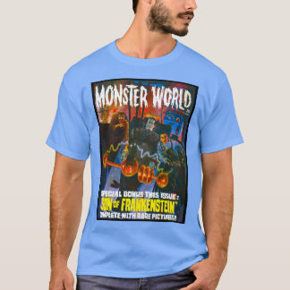 EINE WEITERE GROSSE VINTAGE BERÜHMTE MONSTER WORLD T-Shirt