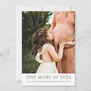 Eine weitere im Jahr 2024 Ankündigung zur Schwange