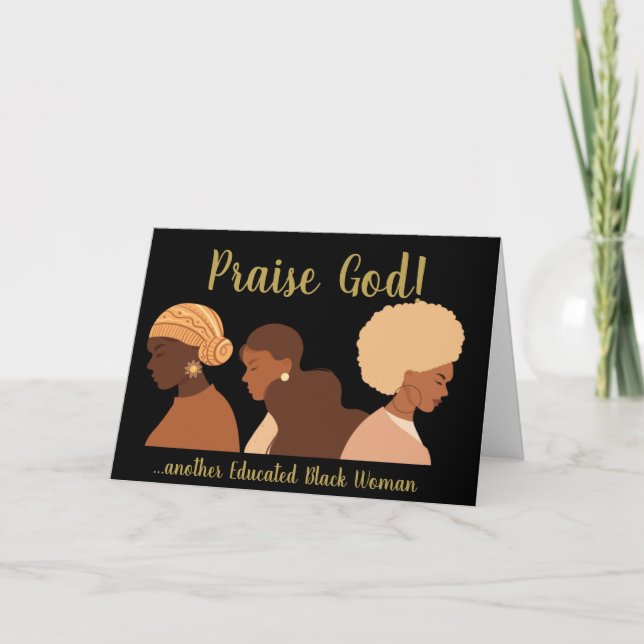 Eine weitere Karte für den erziehbaren schwarzen A (Vorderseite)