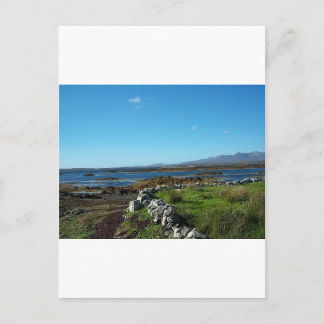 Eine weitere Landschaft von Connemara Postkarte (Vorderseite)