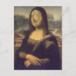Eine weitere Mona Lisa Postkarte