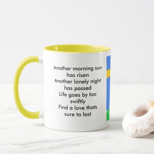 Eine weitere Morgensonne Tasse (Mit Donut)