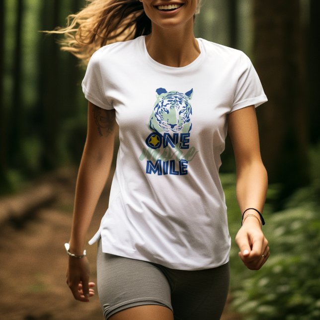 Eine weitere Motivierend Blue Tiger Women T-Shirt (Von Creator hochgeladen)