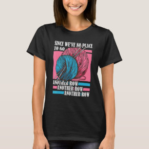 Eine weitere Reihe Strickmännchen Strickmännchen S T-Shirt