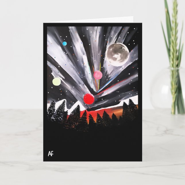 Eine weitere Weltmalerei von Alfred Fox Karte (Vorderseite)