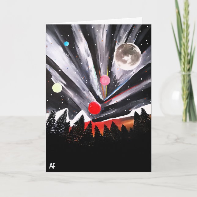 Eine weitere Weltmalerei von Alfred Fox Karte (Vorderseite)