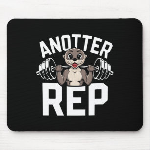 Eine weitere Wiederholung - Lustiger Bodybuilding- Mousepad