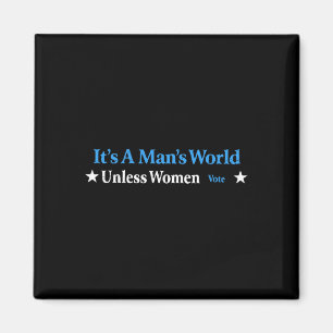 Eine Welt der Menschen, wenn Frauen nicht für eine Magnet