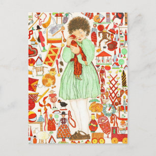 Eine Welt der Spielzeuge! Postkarte