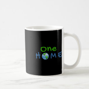 Eine Welt des Klimaschutzes Umweltschutz Kaffeetasse