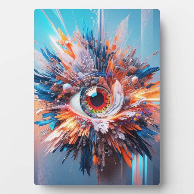 Eine Welt des Wunders beginnt mit der Vision Fotoplatte (Vorderseite)