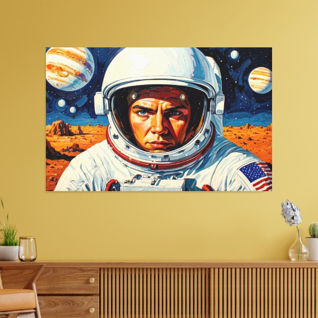 EINE WELT GETRENNT VON DIR 3 LEINWANDDRUCK (Insitu (Wohnzimmer))