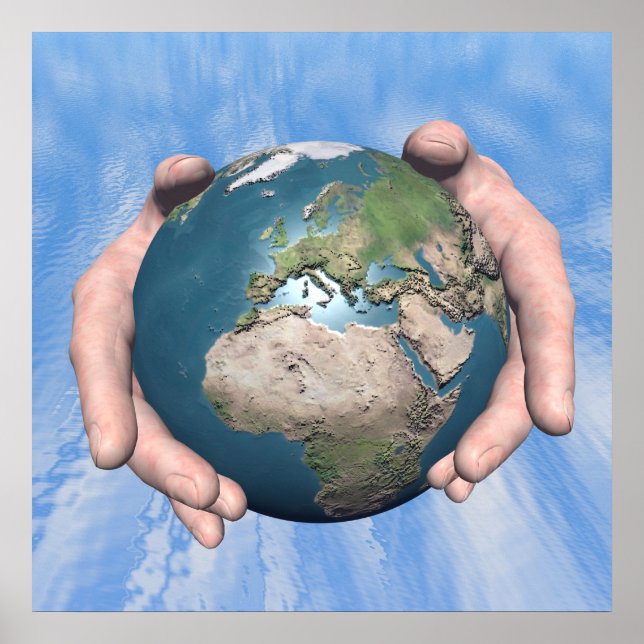 Eine Welt Poster (Vorne)