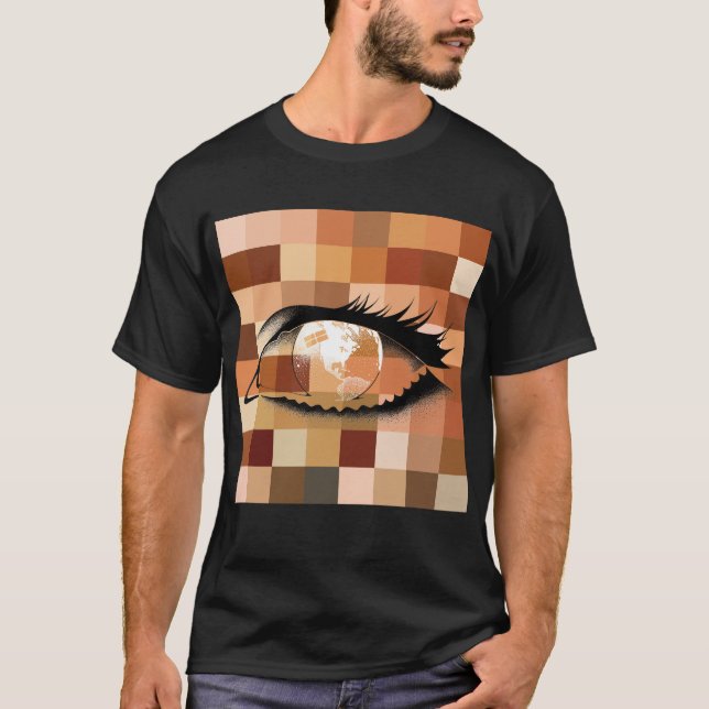 Eine Weltsicht T-Shirt (Vorderseite)