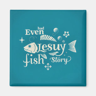 Eine whimsische Typografie-Design Magnet