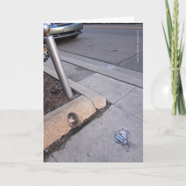 eine wichtige Mitteilung Karte (Vorderseite)