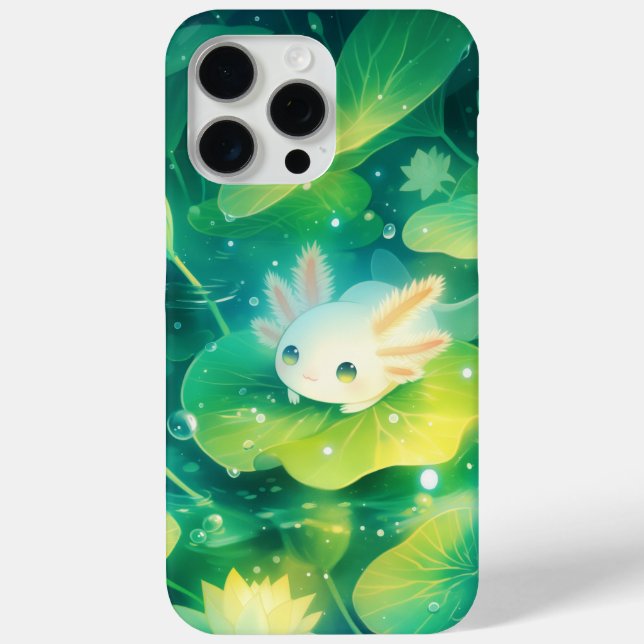 Eine Wiese von Petalen Axolotl Secret Pond Case-Mate iPhone Hülle (Rückseite)