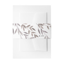 Eine Wildblume Hochzeit Einladungsbanderole