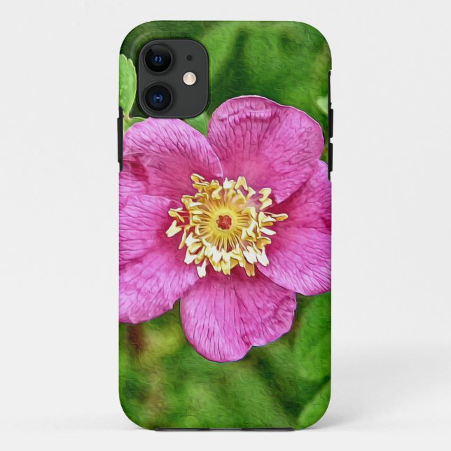 Eine wilde Rose Case-Mate iPhone Hülle (Rückseite)