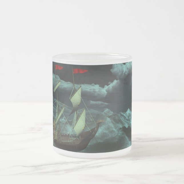 Eine wilde und stürmische Tasse (Mittel)