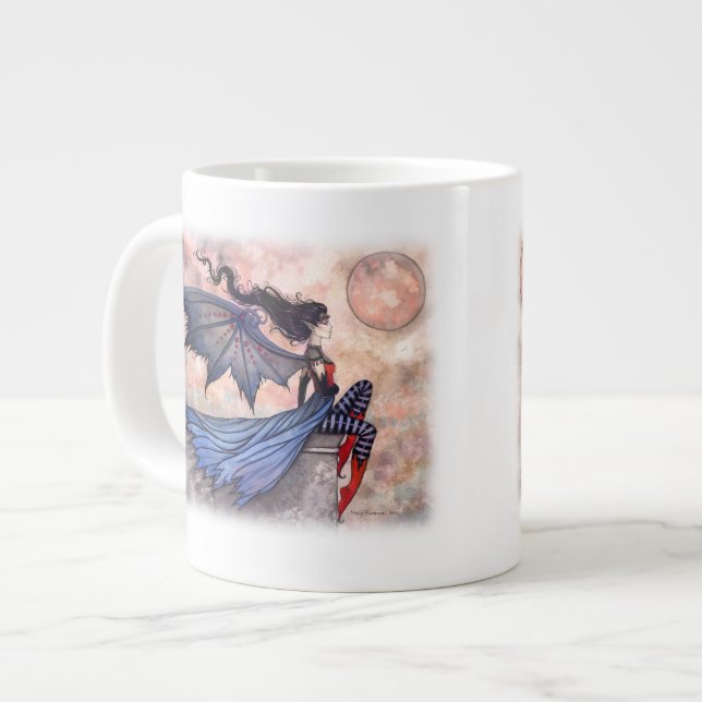 Eine Wind Fairy Jumbo-Tasse (Vorderseite Links)