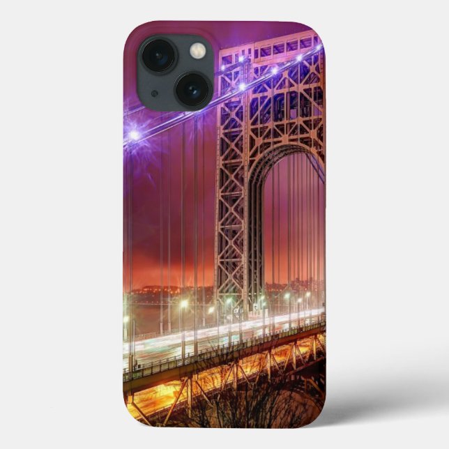 Eine windige und regnerische Abendsansicht vom Case-Mate iPhone Hülle (Rückseite)