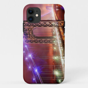 Eine windige und regnerische Abendsansicht vom iPhone 11 Hülle