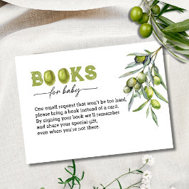 Eine winzige ist auf dem Weg Bücher für Baby Begleitkarte