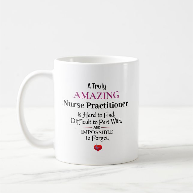 Eine wirklich erstaunliche NICU-Krankenschwester  Kaffeetasse (Links)