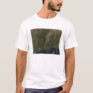 Eine Wolke-freie Ansicht der Südvereinigten T-Shirt