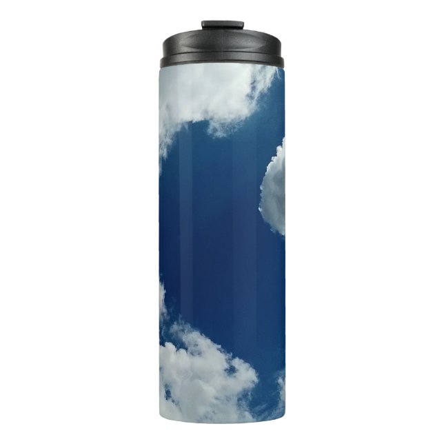 Eine Wolkenkurve Thermosbecher (Vorderseite)