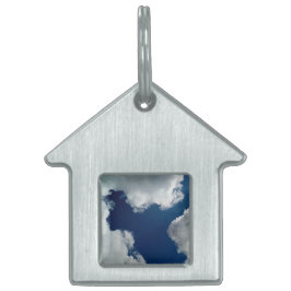 Eine Wolkenkurve Tiermarke