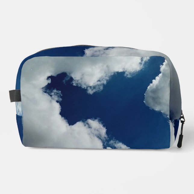 Eine Wolkenkurve Waschbeutel (Vorderseite)