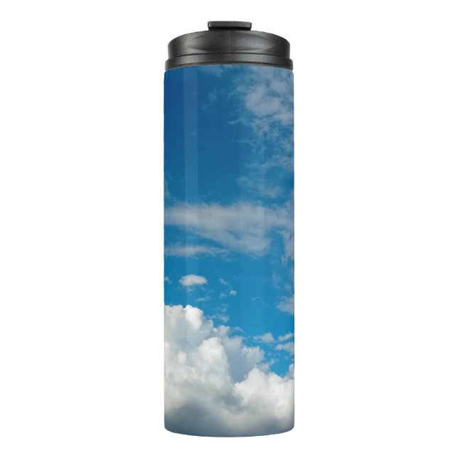 Eine Wolkenschicht Thermosbecher (Vorderseite)