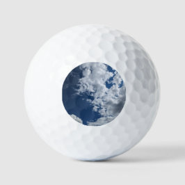 Eine Wolkenseite Golfball