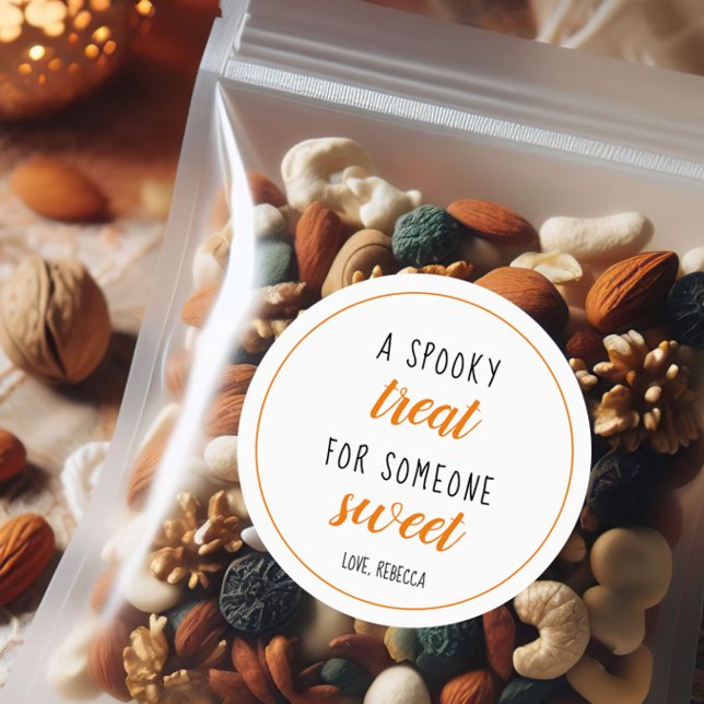 Eine wunderbare Leckerei für jemanden süßen Hallow Runder Aufkleber (Von Creator hochgeladen)