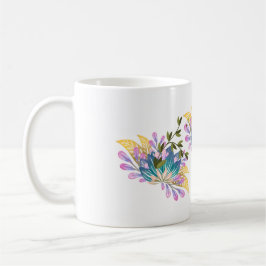 Eine wunderschön gestaltete Teacup-Illustration Kaffeetasse