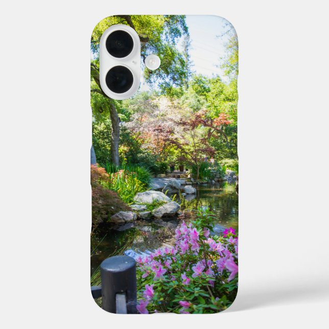 eine wunderschöne Frühlingslandschaft im Garten Case-Mate iPhone Hülle (Rückseite)