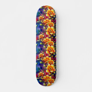 Eine wunderschöne Symphonie von Natur, die Muster  Skateboard