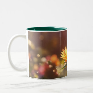 Eine wunderschöne unrealistische Blume Kaffee-Tass Zweifarbige Tasse