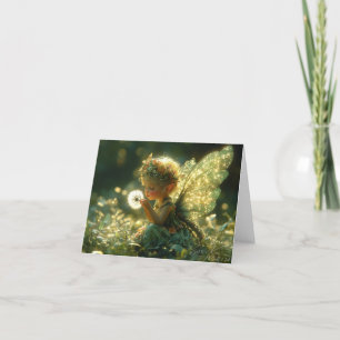 Eine Wunschkarte der Fee Dankeskarte