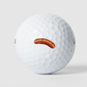 Eine Wurst Golfball