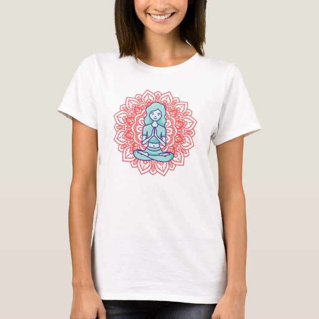 Eine Yoga-Meditation T-Shirt (Vorderseite)