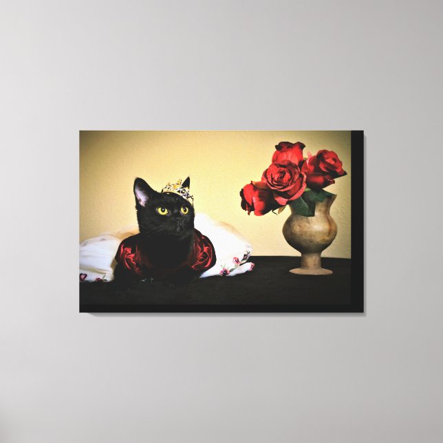 Eine zarte Schönheit Leinwanddruck (Vorderseite)