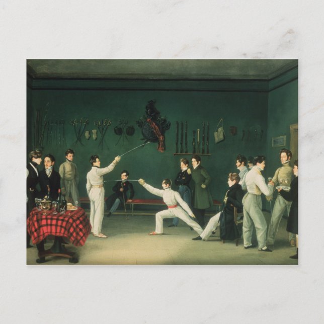 Eine Zäsur, 1827 Postkarte (Vorderseite)
