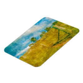 Eine zauberhafte, pastorale Landschaft Magnet